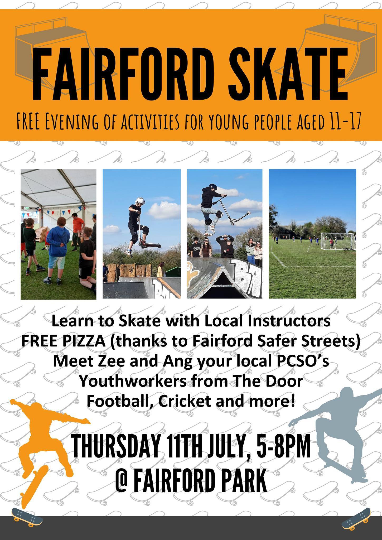 Fairford Skate Park  evening of activities