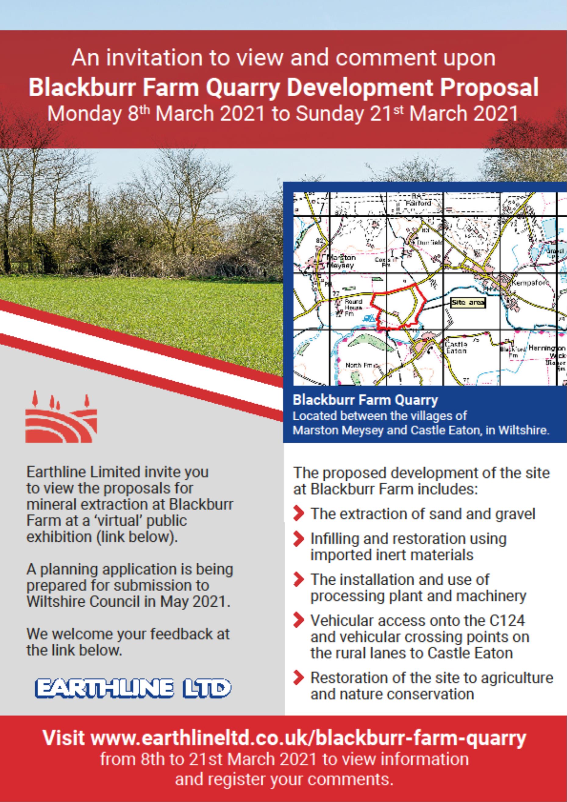 Blackburr Farm Quarry Development Proposal