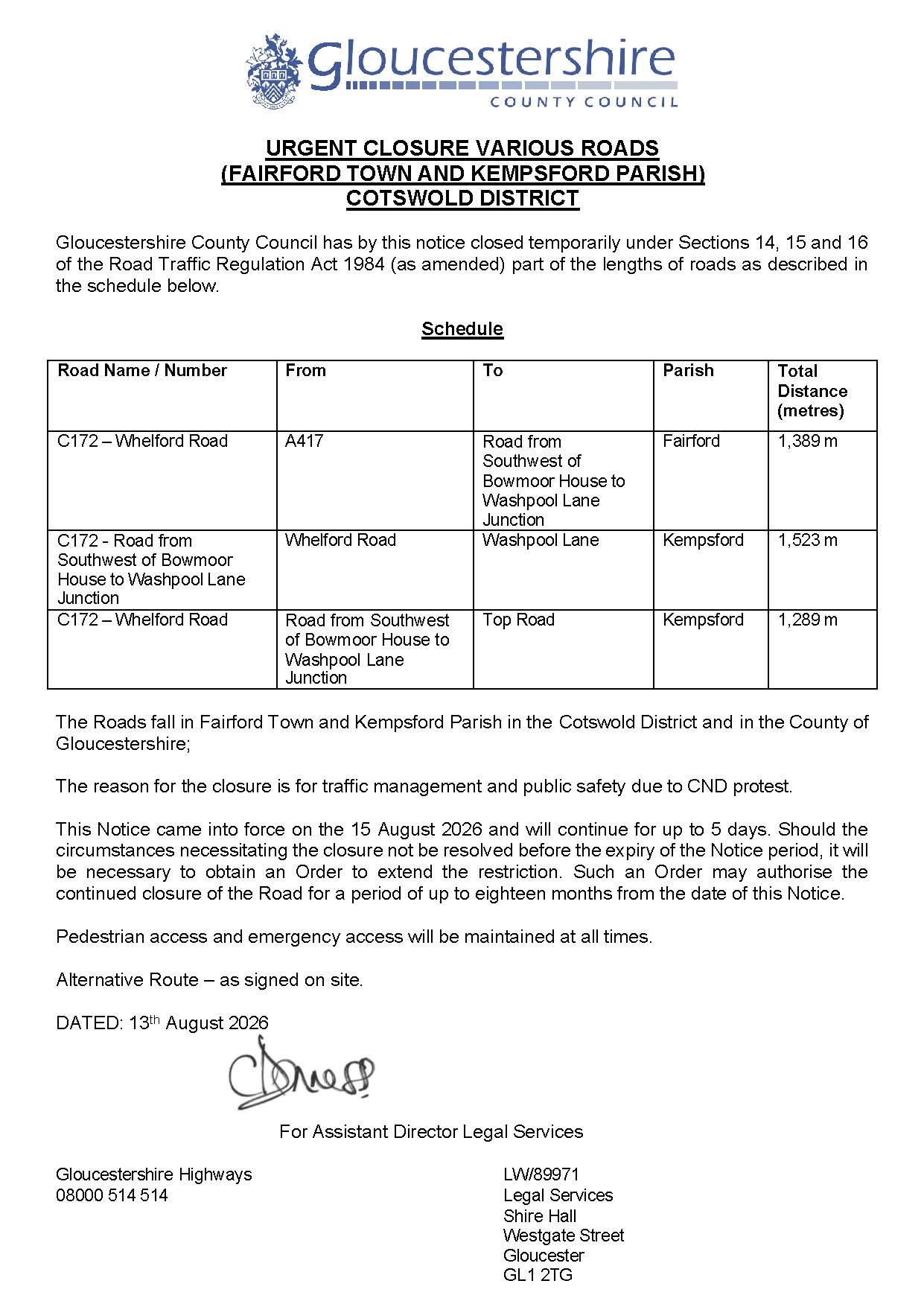 Urgent Works Notice - 89971 (002)